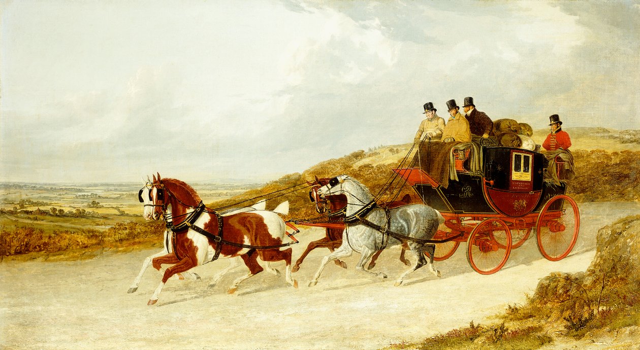 Edinburgh og London Royal Mail, 1838 av John Frederick Herring Senior