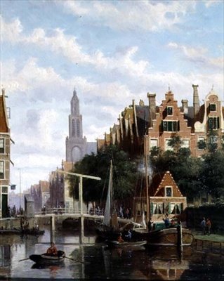 Nederlandsk kanal av John Frederick Hulk