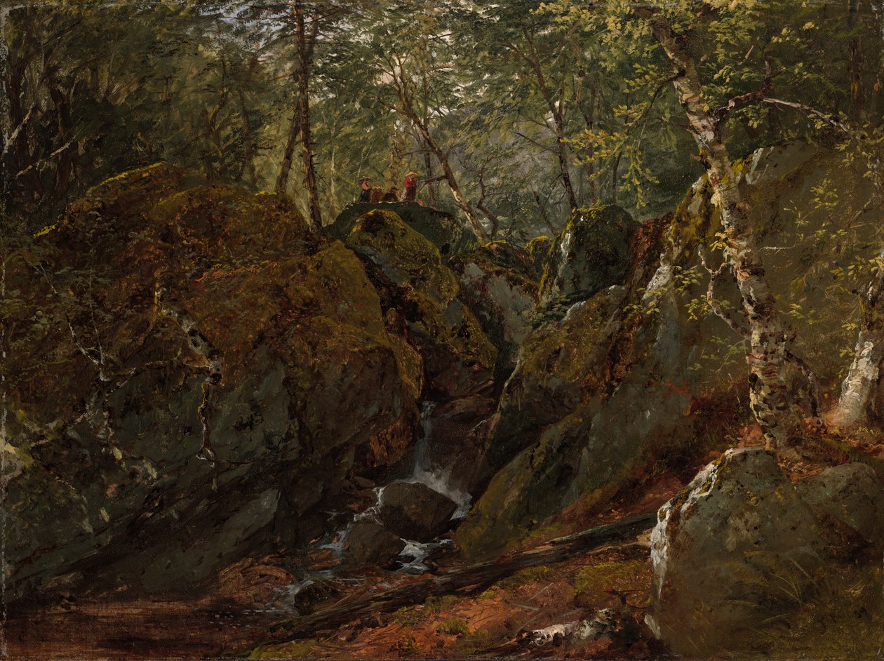 Catskill-fossen av John Frederick Kensett