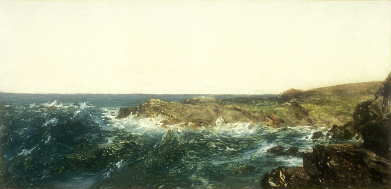 Kystscene av John Frederick Kensett