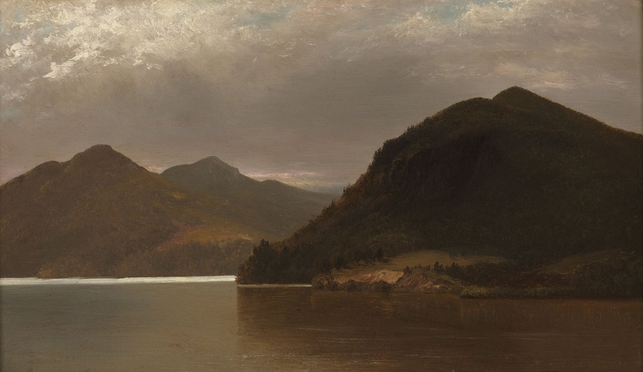 Lake George av John Frederick Kensett
