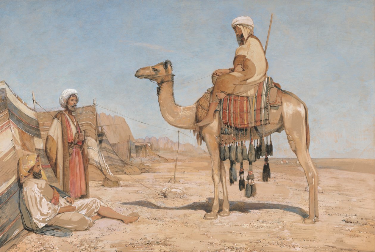 En beduincamping; eller beduin-arabere av John Frederick Lewis