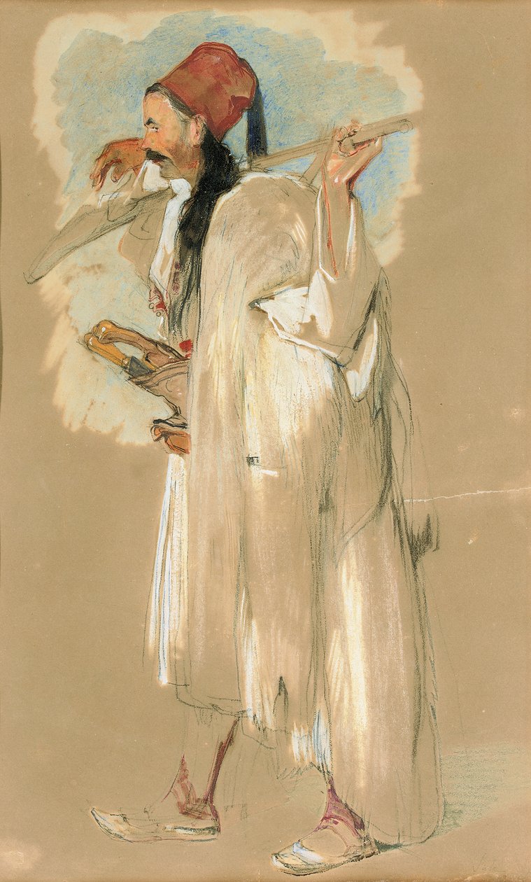 En Suliote-kriger av John Frederick Lewis