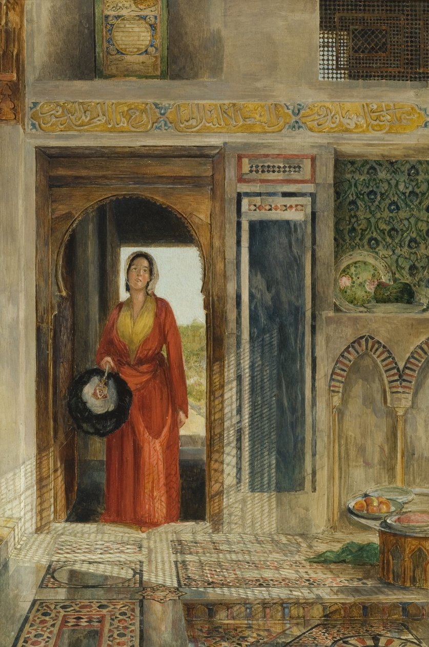 Inngang til Harem, 1871 (se også 131708) av John Frederick Lewis