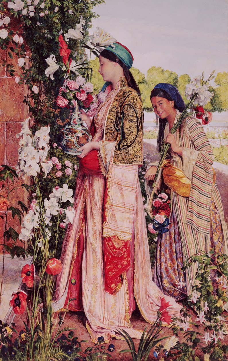 Lilje av gullalderen av John Frederick Lewis