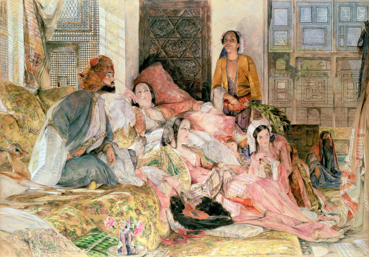 Haremet, ca. 1850 av John Frederick Lewis