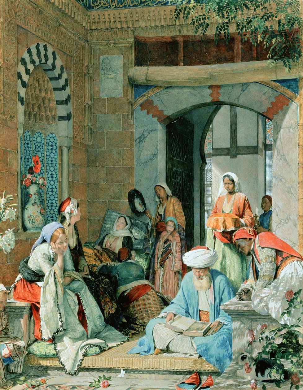 De troendes bønn skal helbrede de syke av John Frederick Lewis