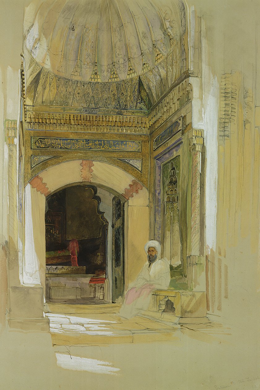 Graven til Bayazid I, Bursa, Tyrkia av John Frederick Lewis