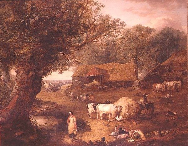 Gårdsgården av John Frederick Pasmore