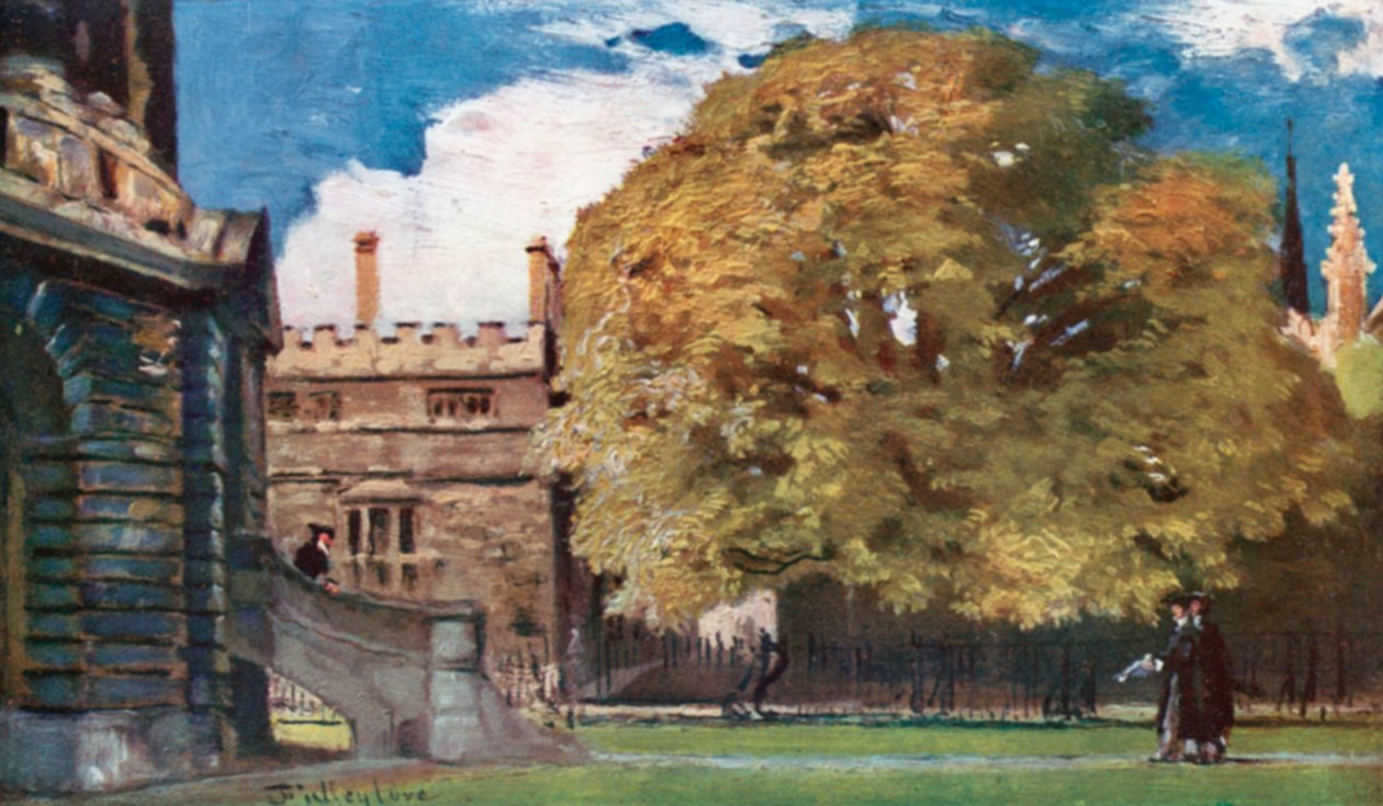 Biskop Hebers tre (fargelitografi) av John Fulleylove