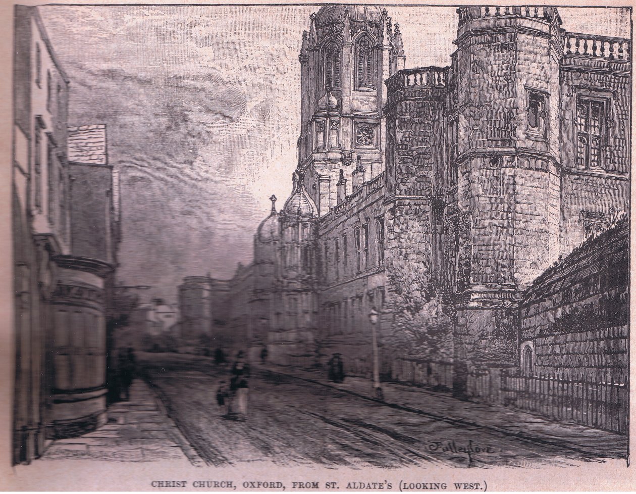 Christchurch, Oxford, fra St Aldate