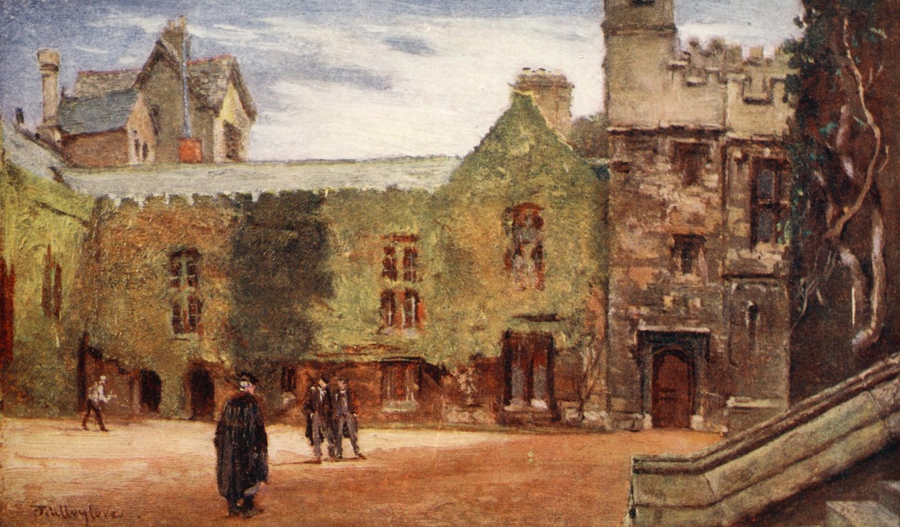Merton College og St. Alban Hall, 1903 av John Fulleylove