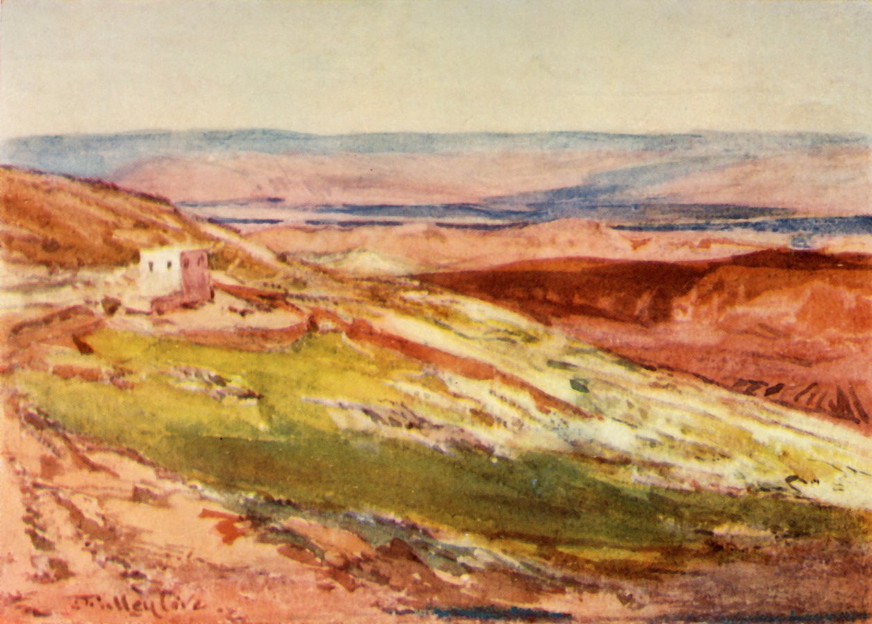 Jordandalen fra Oljeberget, 1902. av John Fulleylove