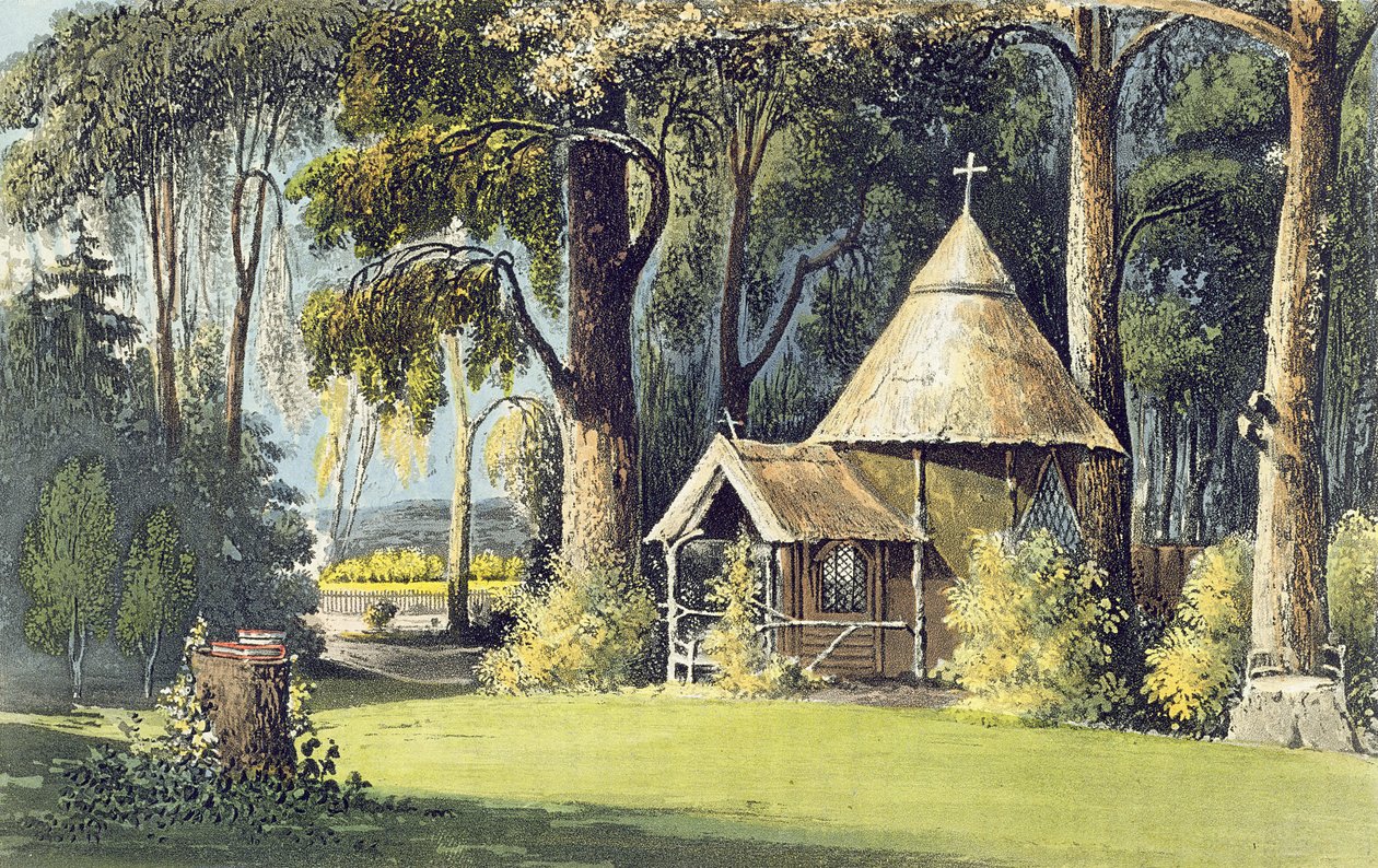 Eremitasjen, fra Ackermanns kunstlager, 1809-28 av John Gendall