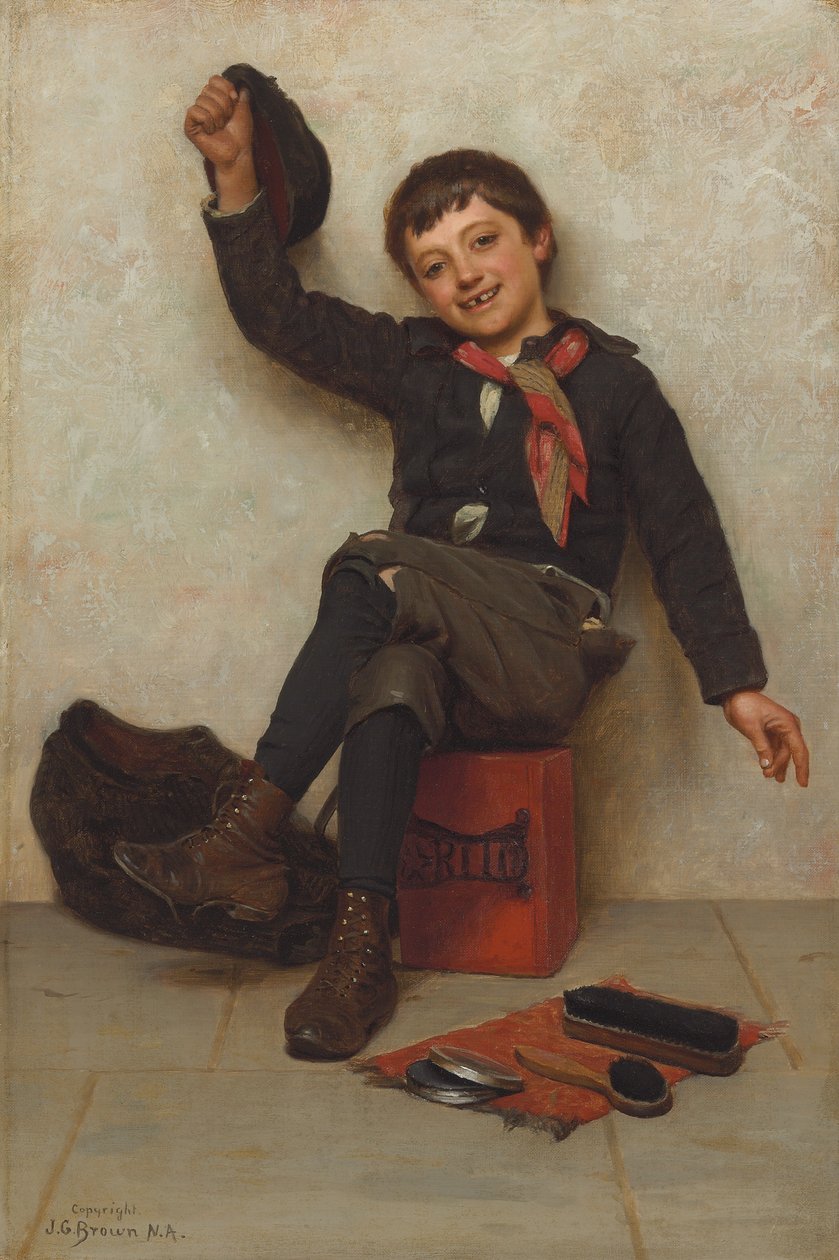 Greit, ca. 1897 av John George Brown