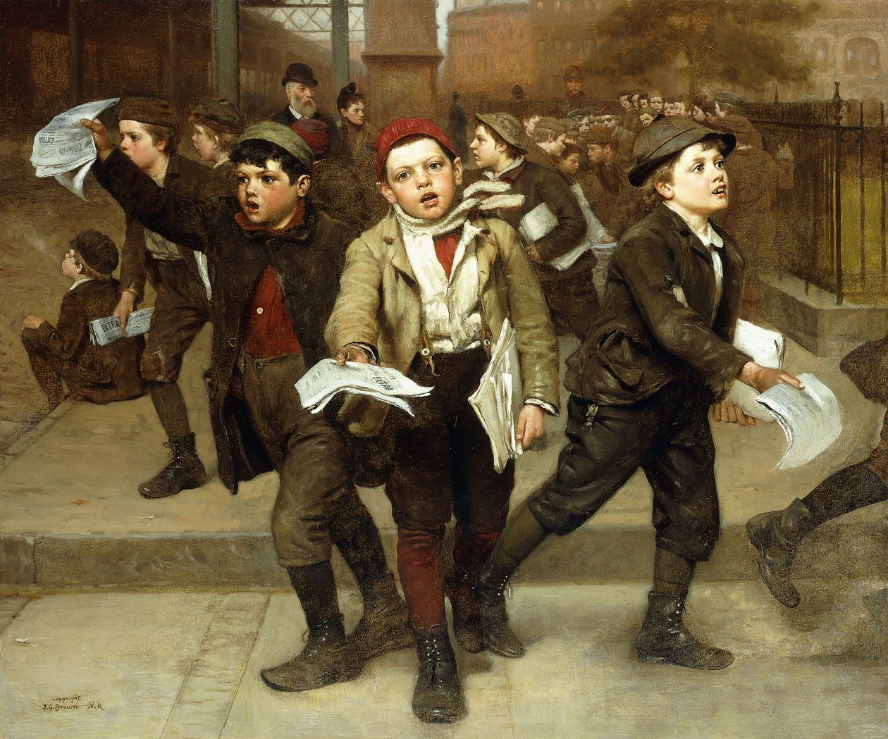 Ekstra, av John George Brown