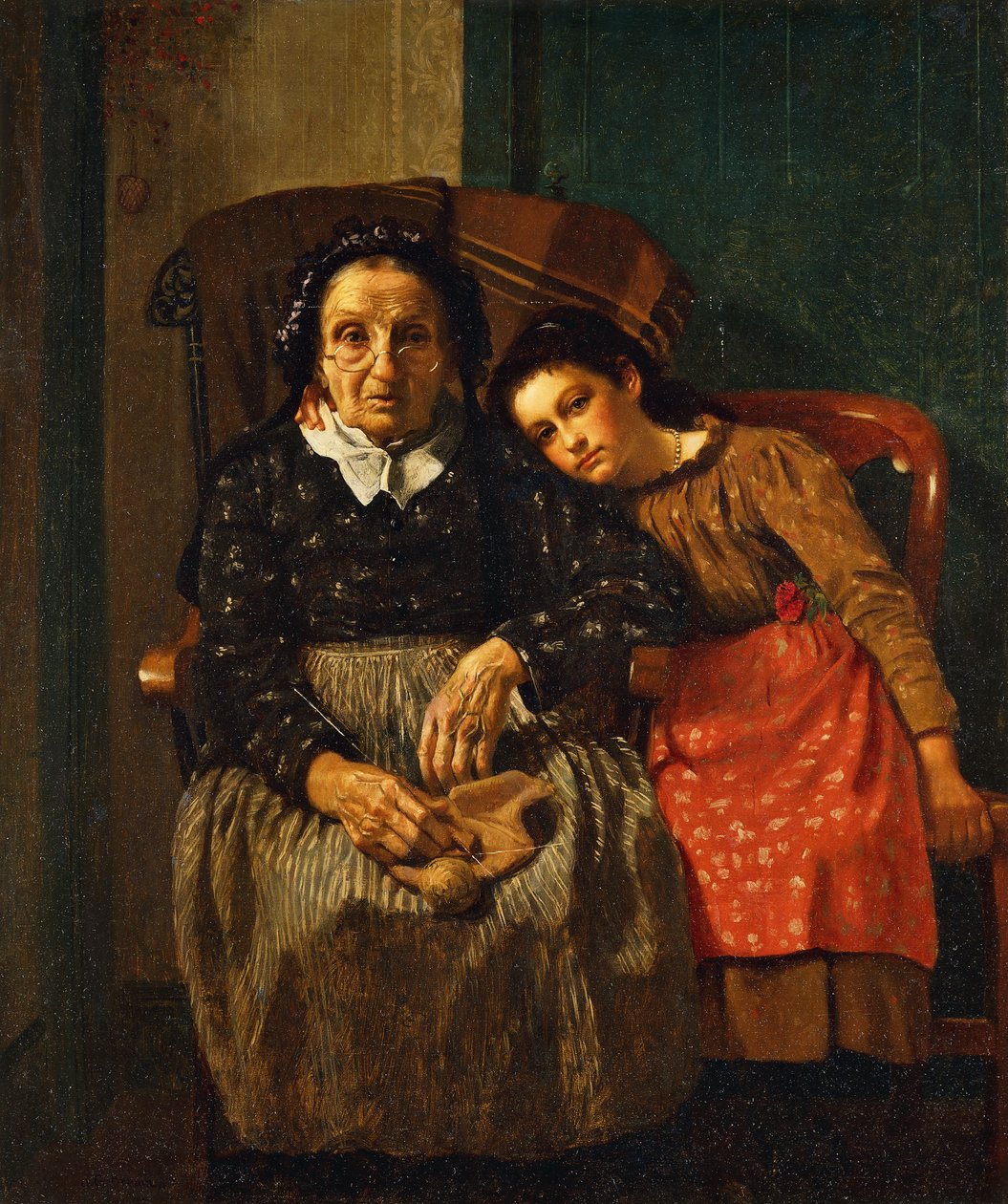 Bestemors favoritt, av John George Brown