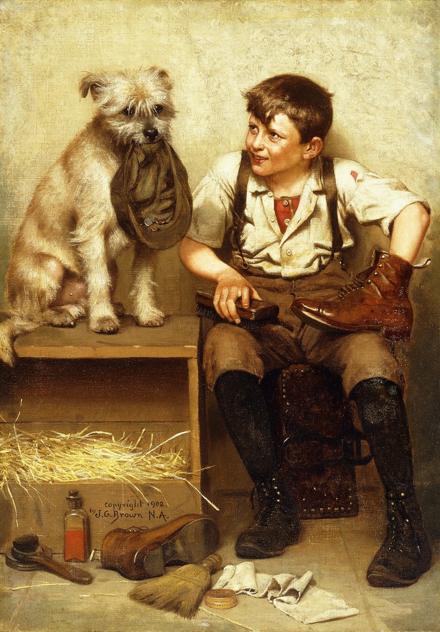 Skopussgutt, 1902 av John George Brown