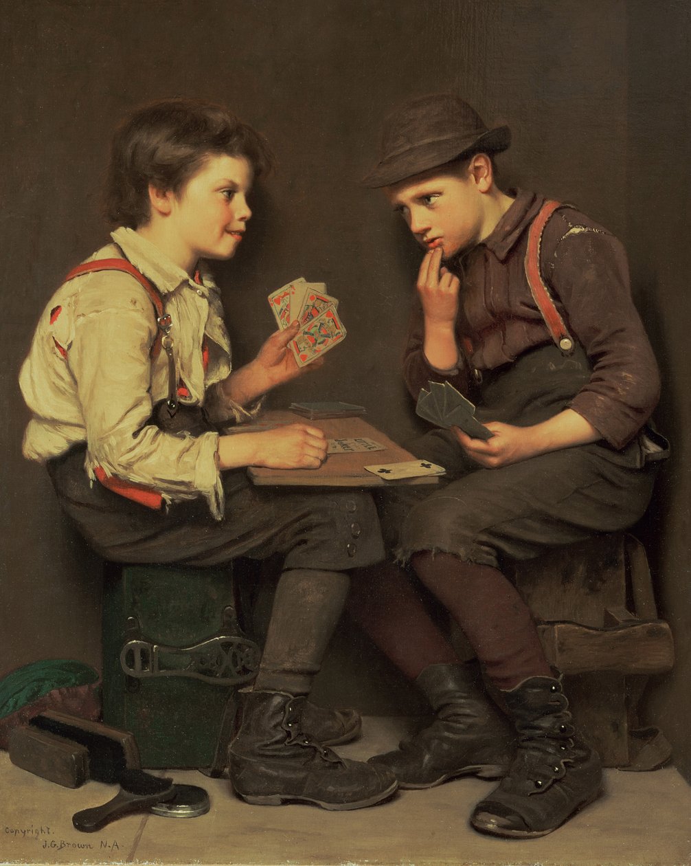 Den lille jokeren av John George Brown