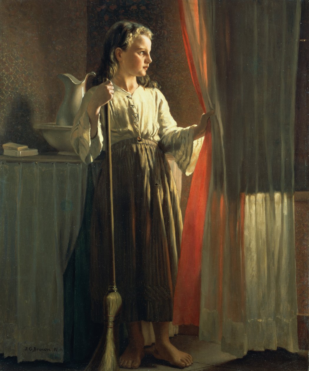 Den lille tjeneren av John George Brown