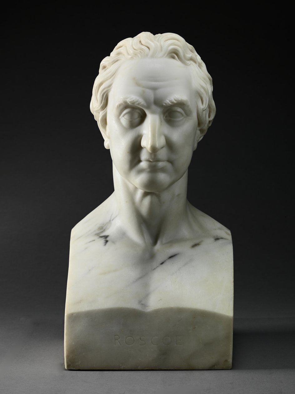 William Roscoe (1753-1831) 1819 (marmor) av John Gibson