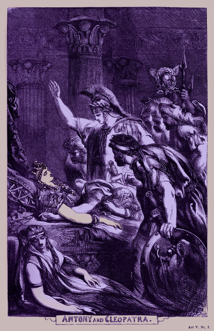 Antony og Cleopatra av John Gilbert