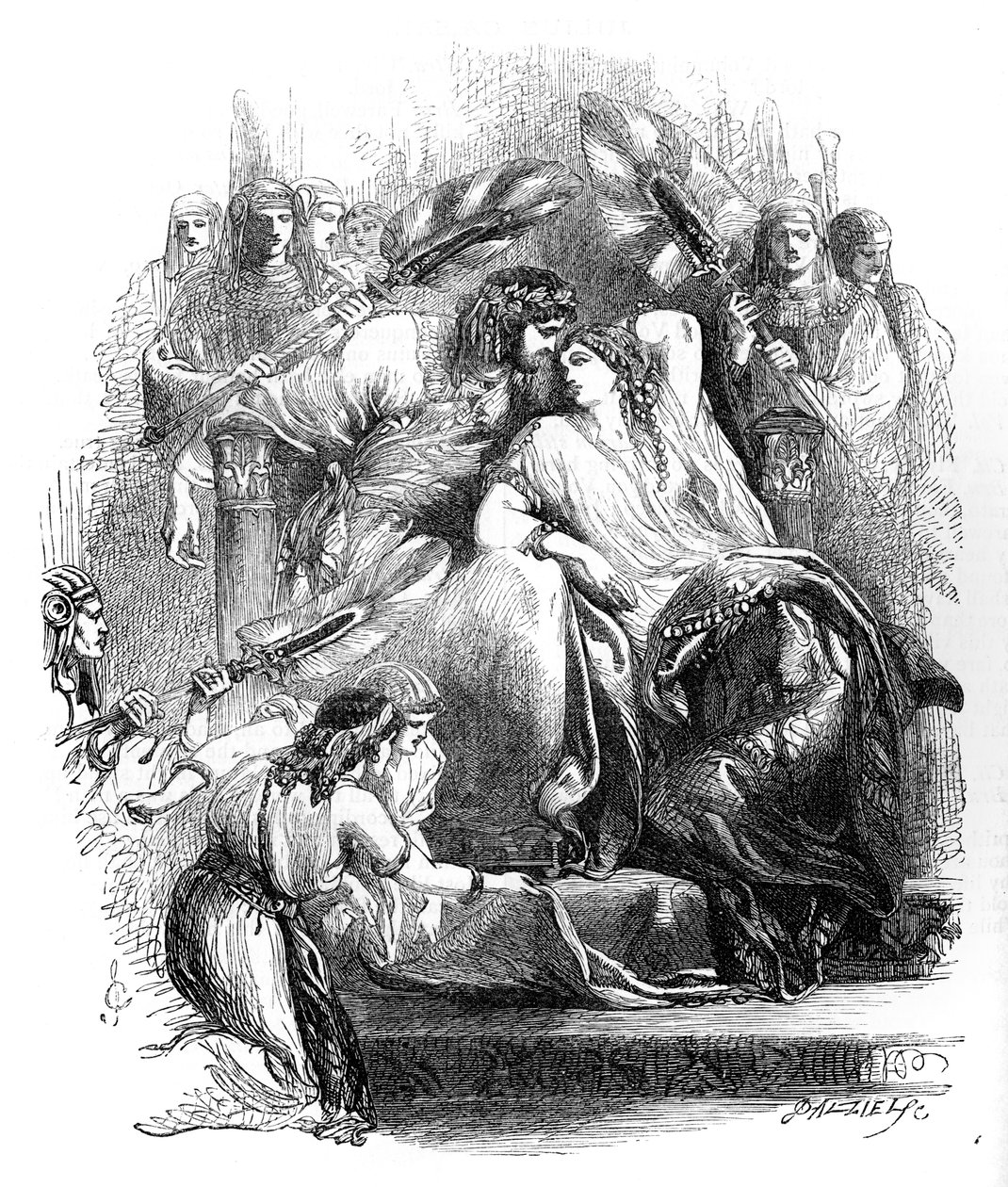 Antony and Cleopatra by William Shakespeare av John Gilbert
