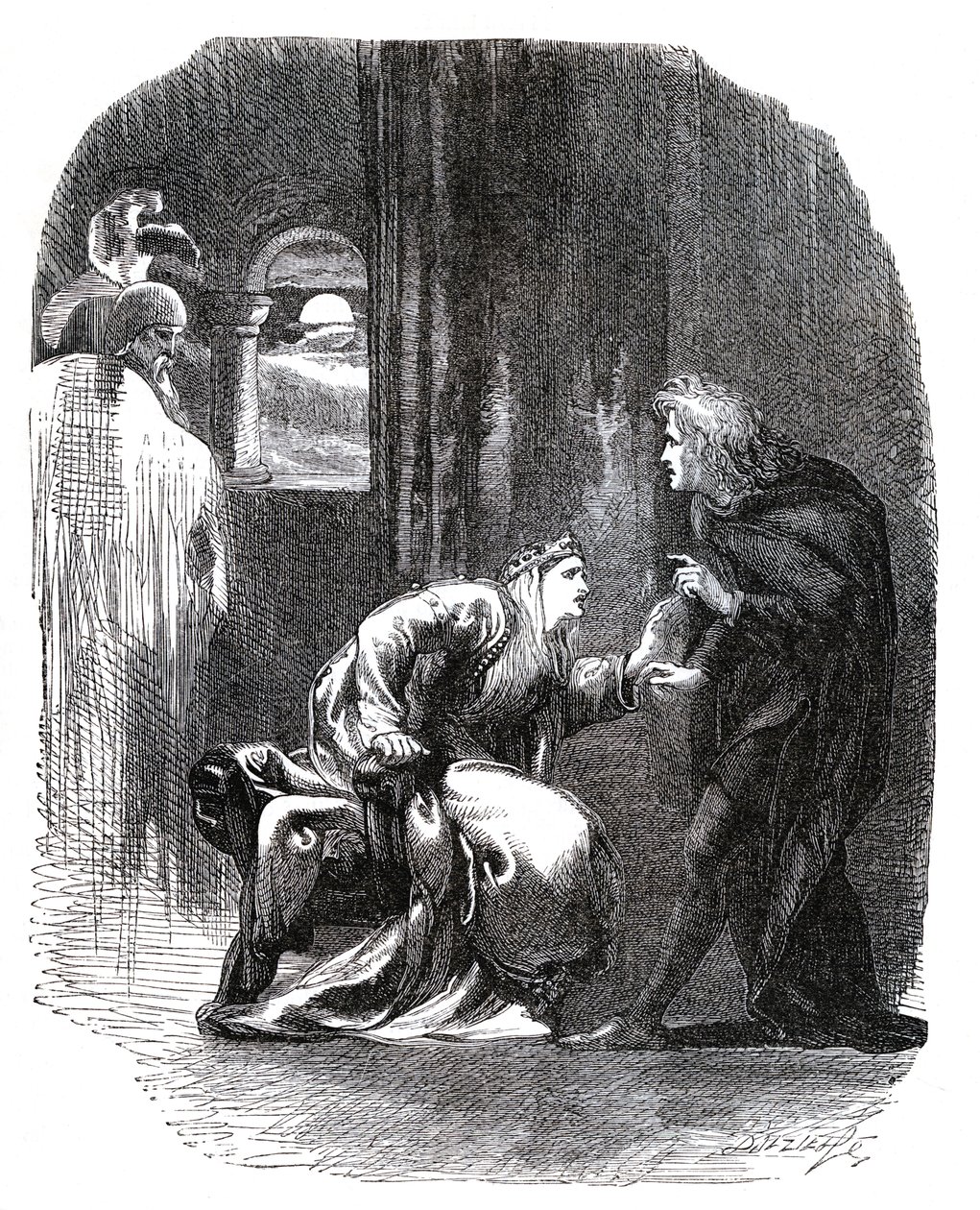 Hamlet by William Shakespeare av John Gilbert