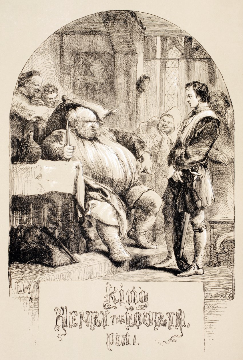 Henrik IV, del I, 1890 av John Gilbert