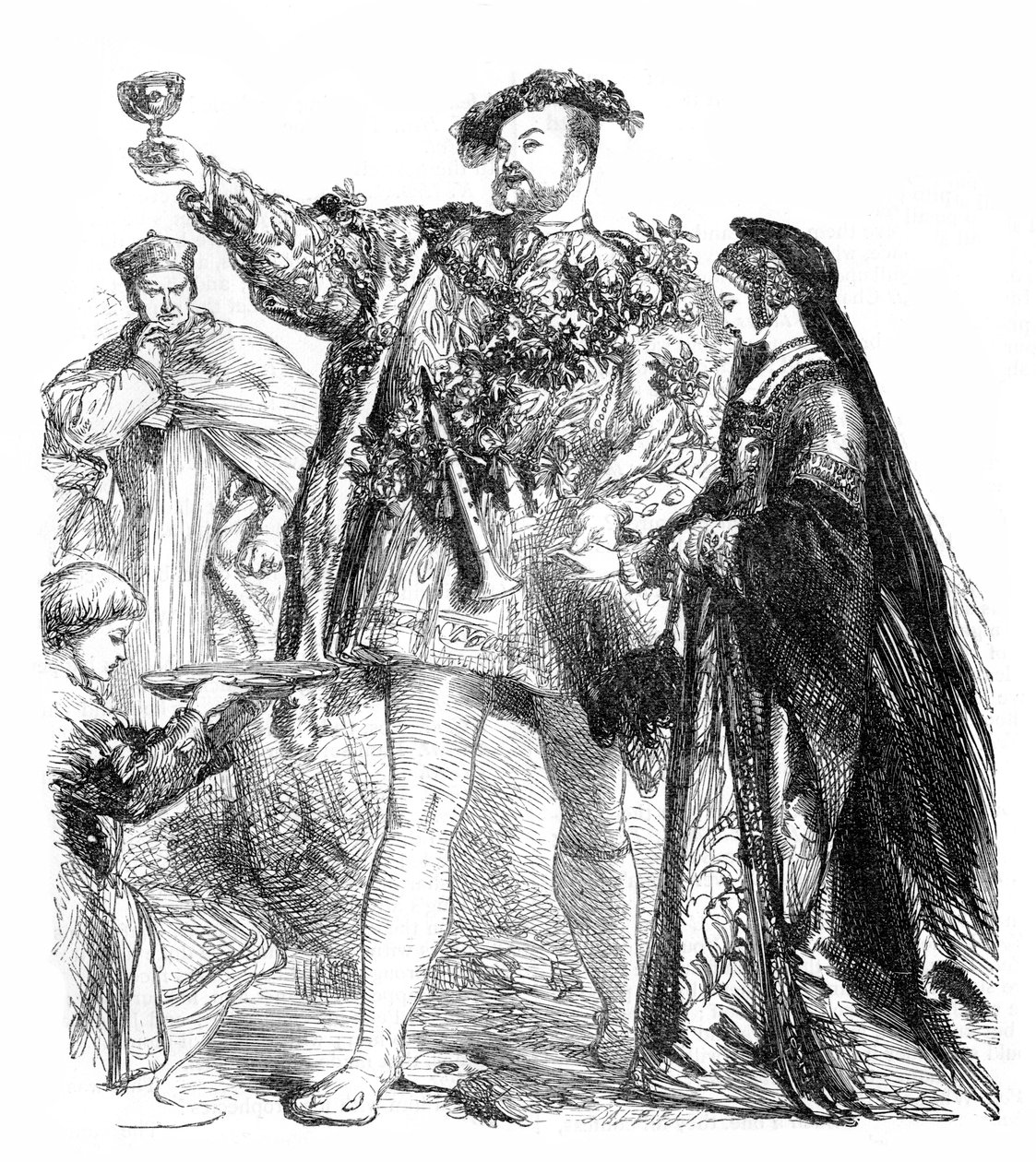 Henry VIII by William Shakespeare av John Gilbert