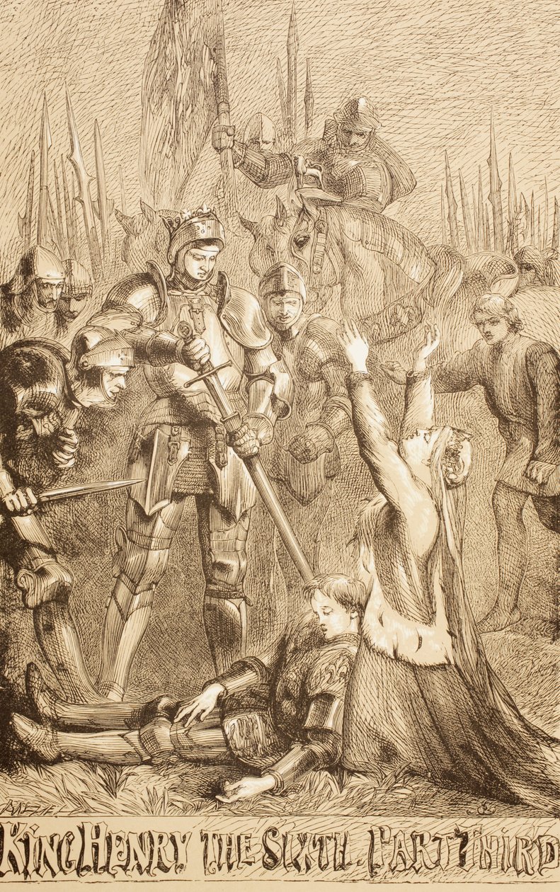 Henrik VI, del III, 1890 av John Gilbert