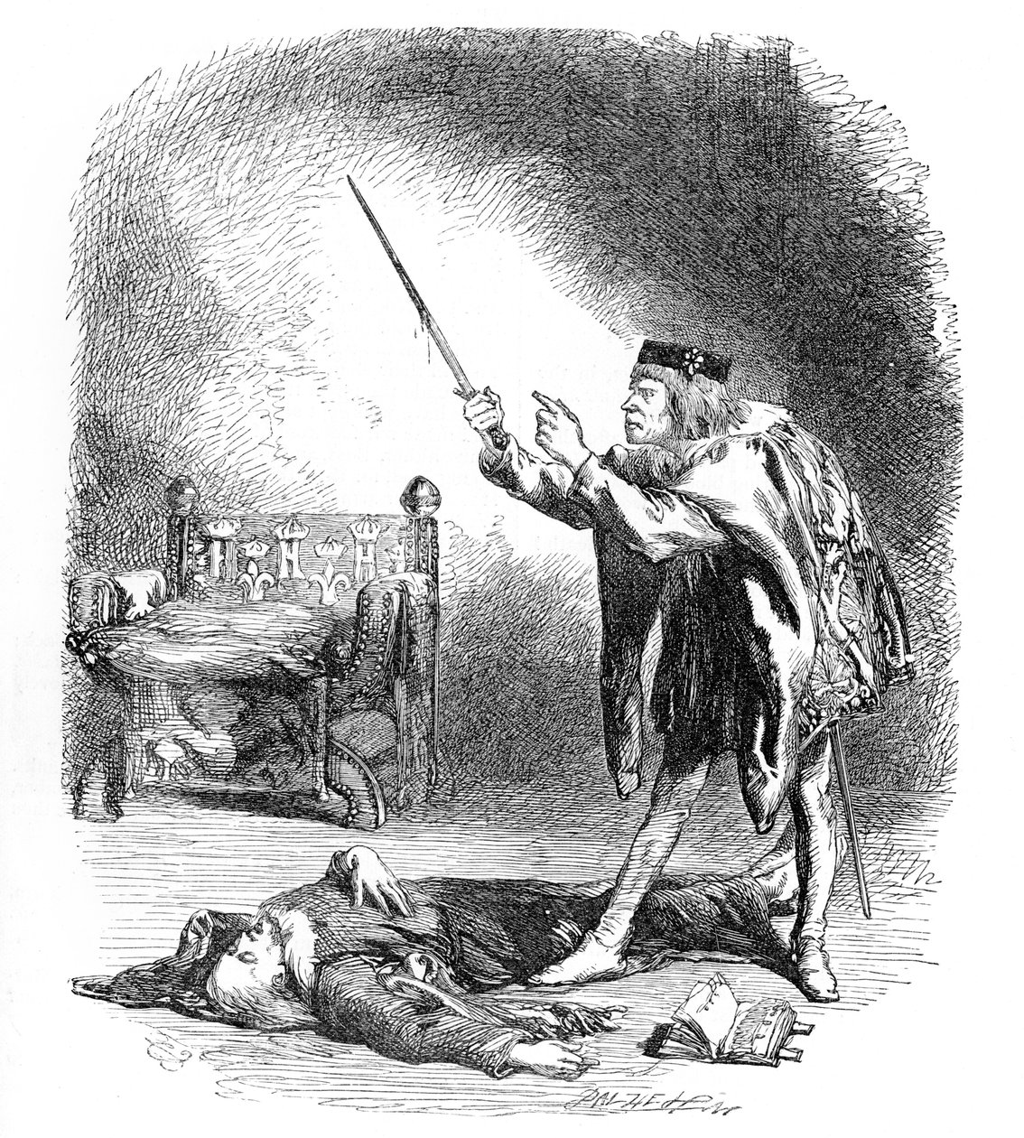 Henry VI del III av Shakespeare av John Gilbert