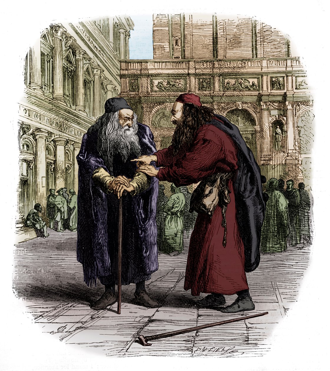 Kjøpmannen i Venezia av John Gilbert