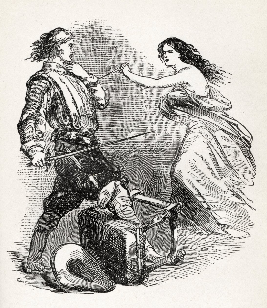 'De tre musketerer' - av John Gilbert