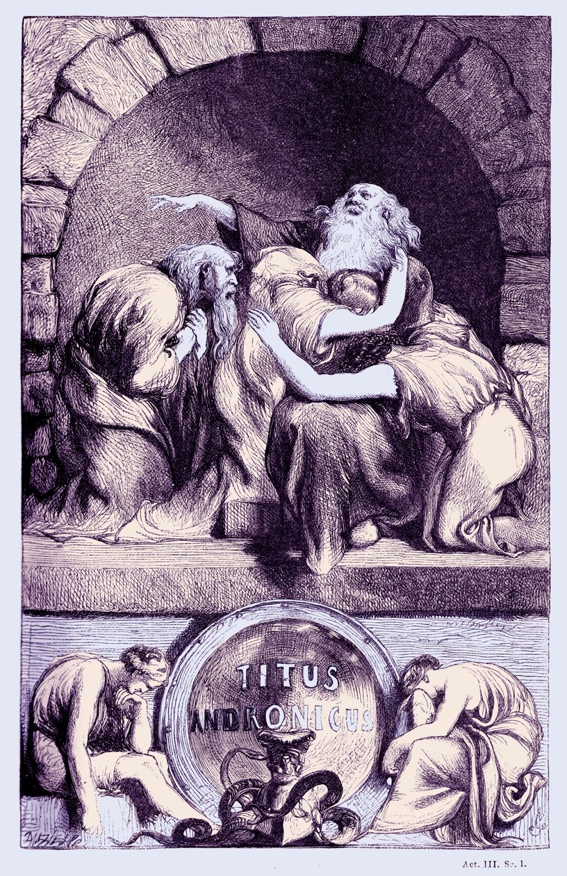 Titus Andronicus av John Gilbert