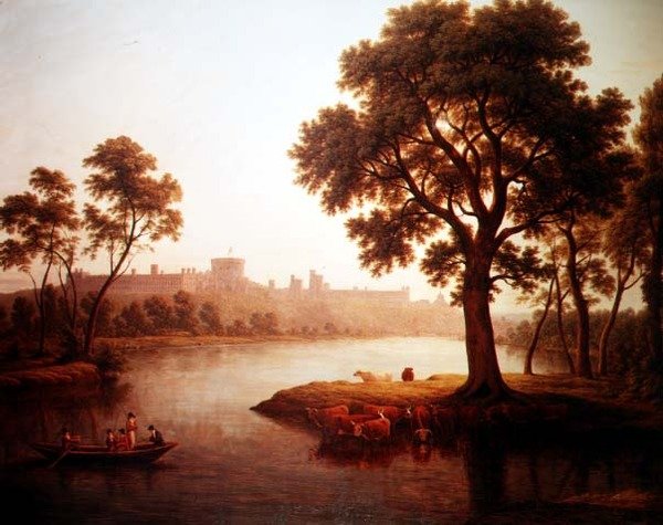 Windsor slott av John Glover