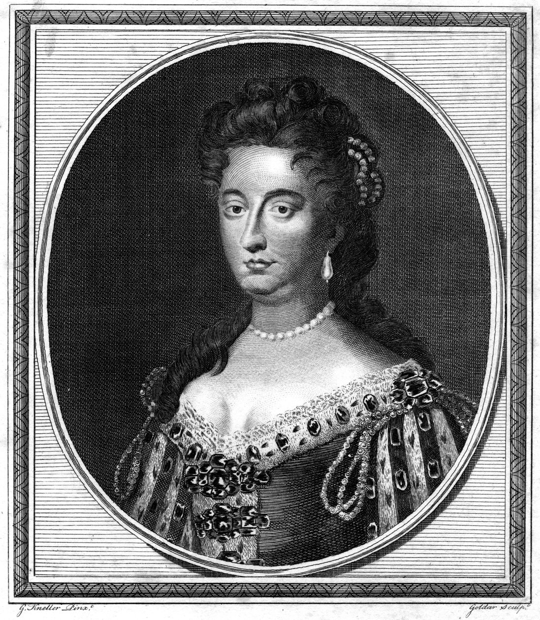 Dronning Mary II. av John Goldar