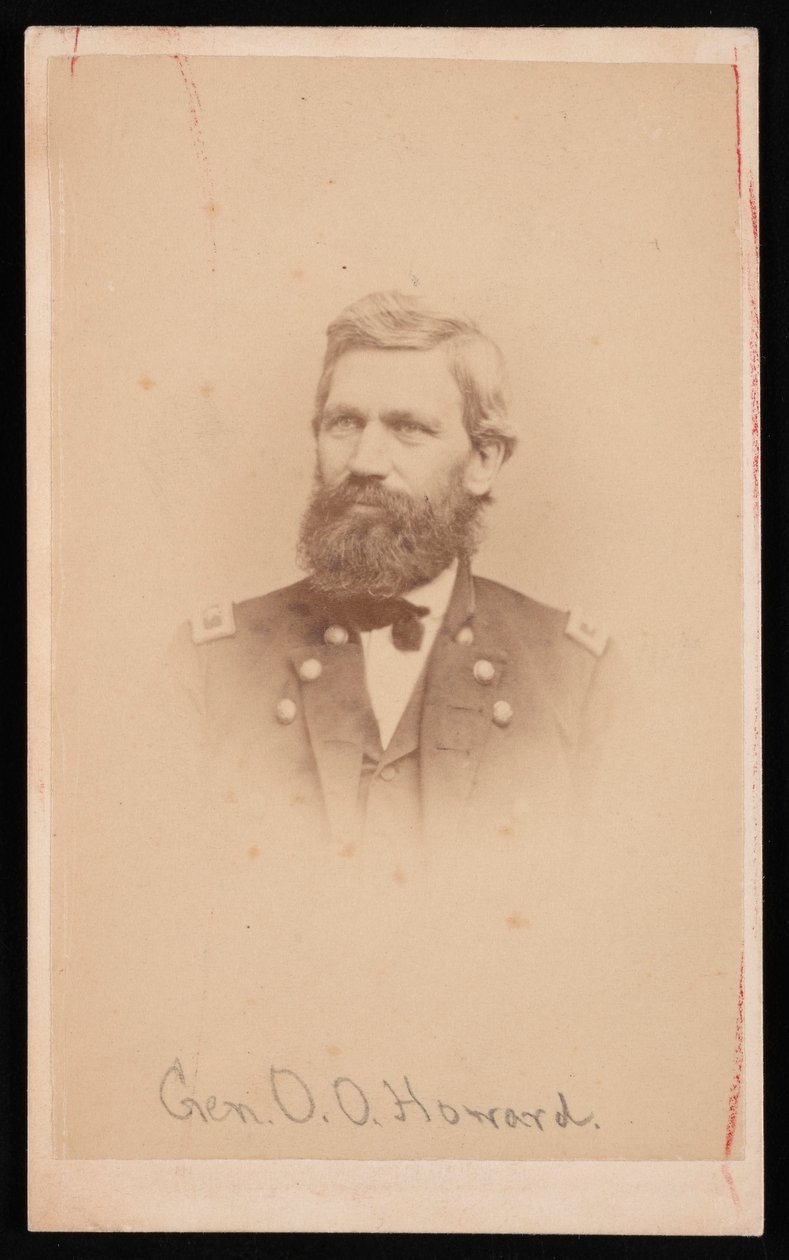 Portrett av general Oliver Otis Howard 1830-1909, 1860-årene. av John Goldin