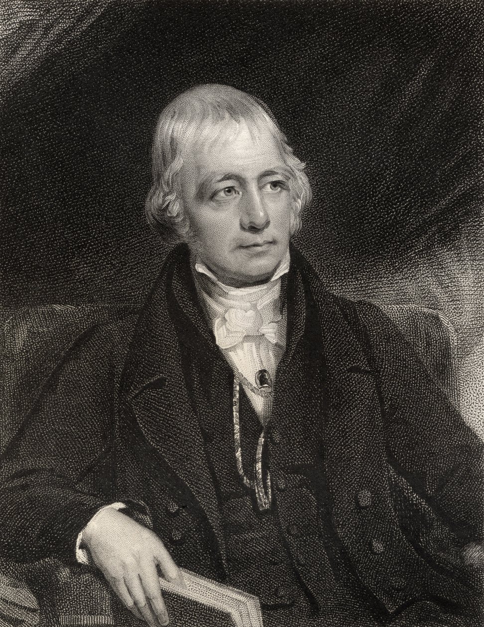 Sir Walter Scott, gravert av J. Thomson, fra 