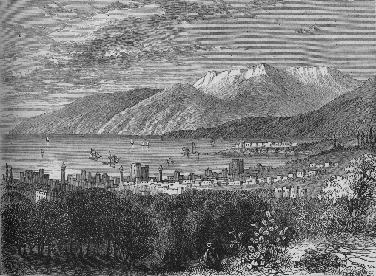 Beirut, ca 1880 av John Greenaway