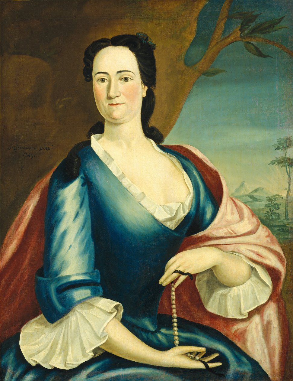 Elizabeth Fulford Welshman, 1749. av John Greenwood