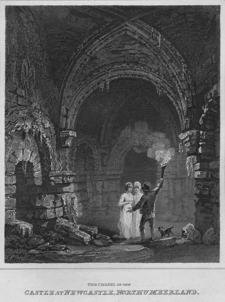 Kapellet i slottet i Newcastle, Northumberland, 1814 av John Greig