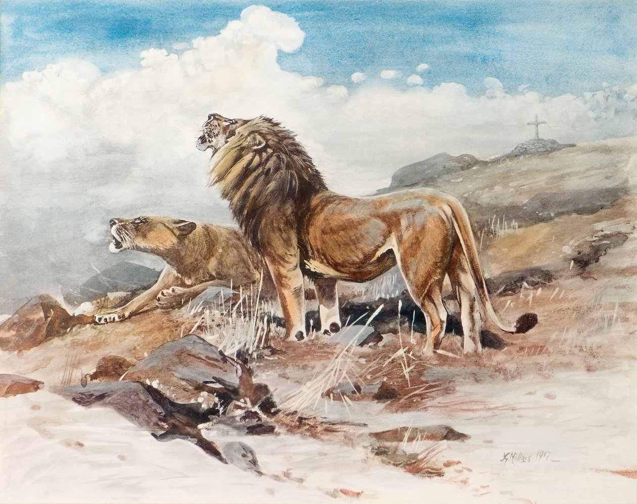De kan ikke bryte søvnen hans av John Guille Millais