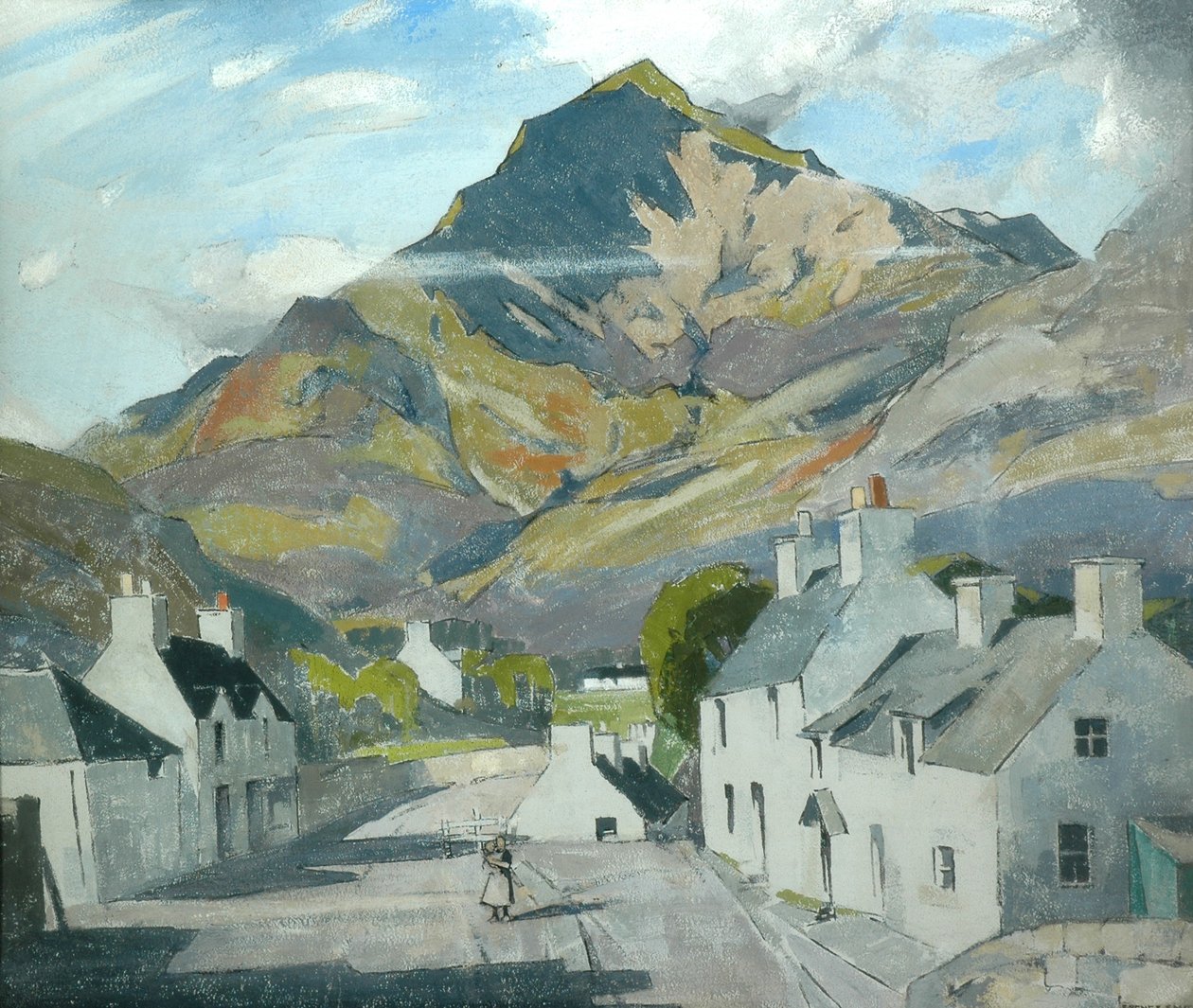 Ballachulish (olje på lerret) av John Guthrie Spence Smith