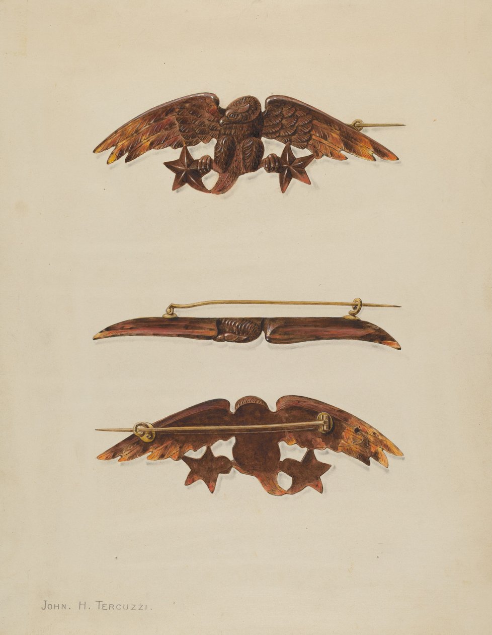 Brosje av John H. Tercuzzi