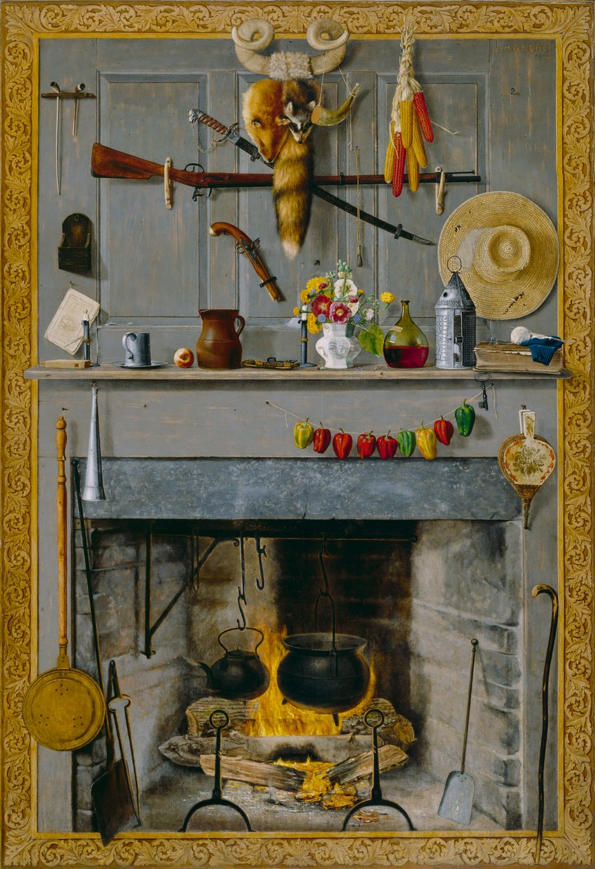 Bestemor Hearthstone, 1890 av John Haberle