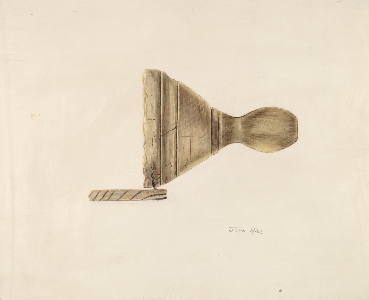 Smørform av John Hall