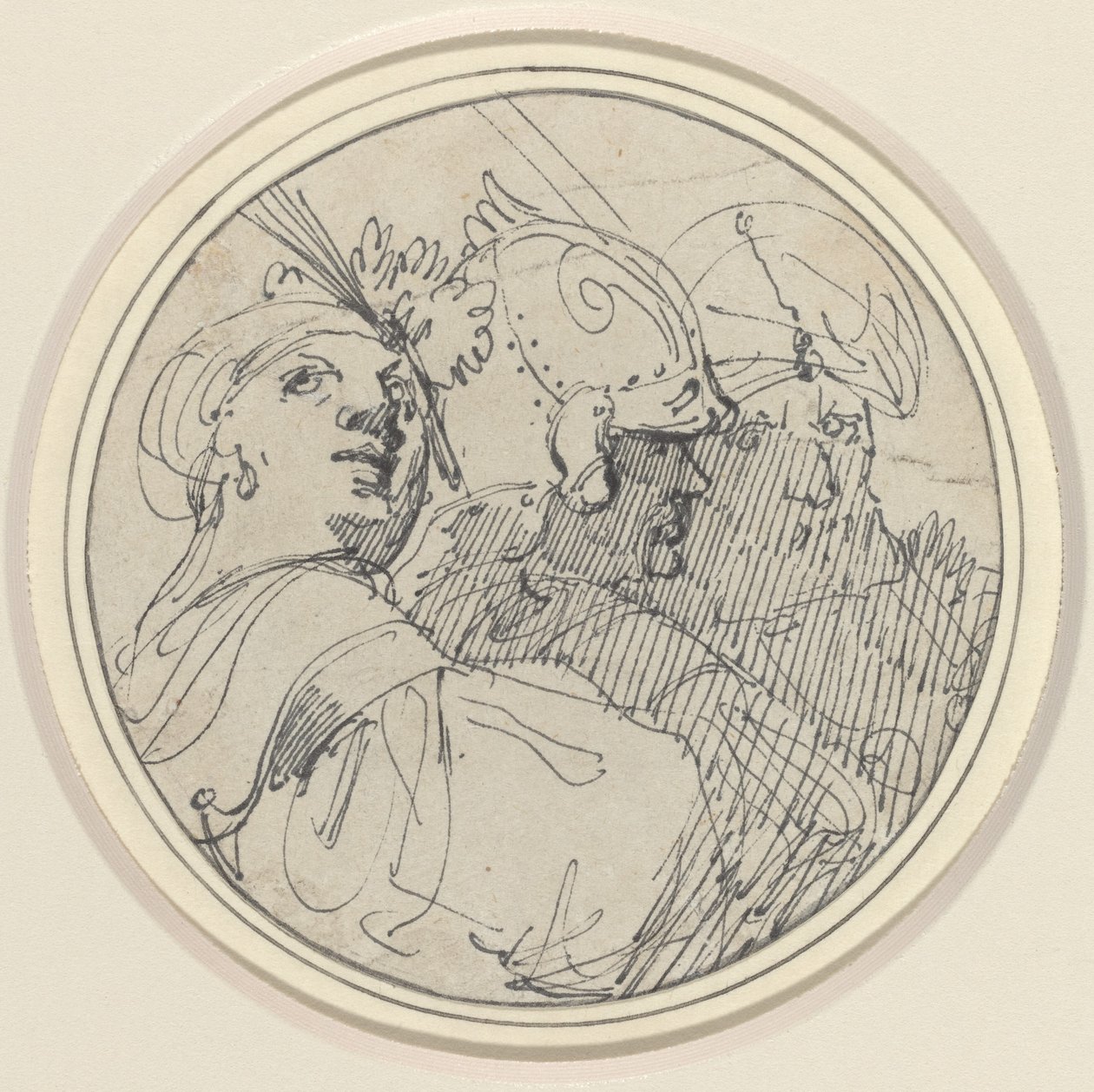 Tre orientalske hoder av John Hamilton Mortimer