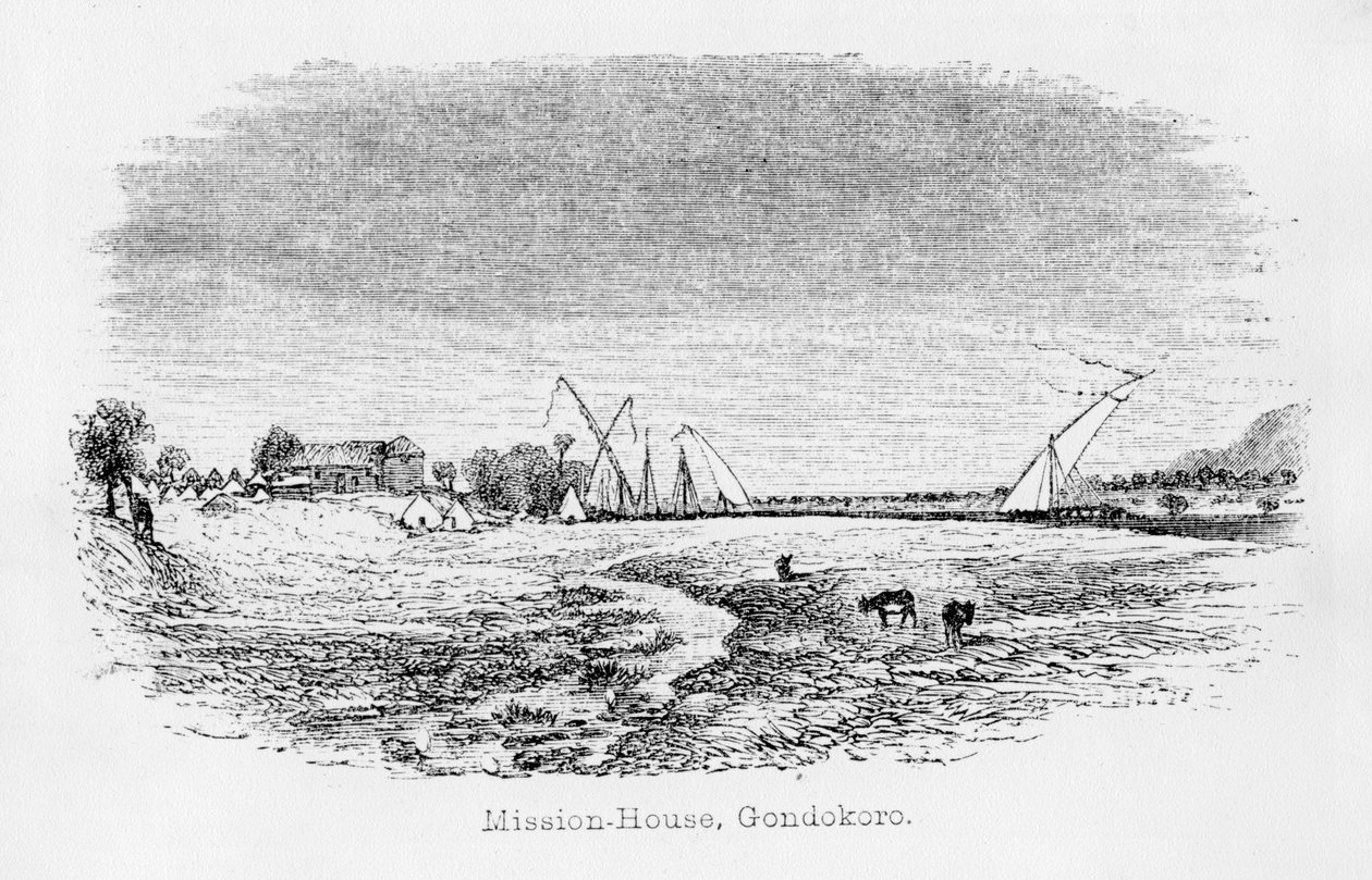 Misson-House, Gondokoro, fra 