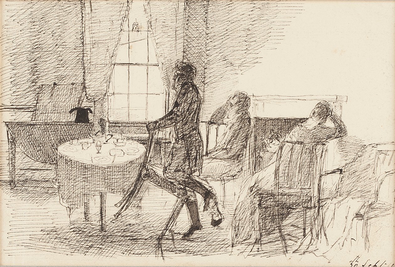 Frokostbord, 1810 av John Harden